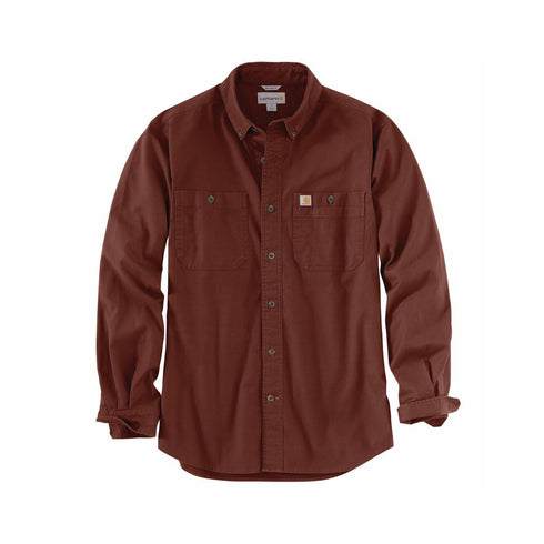 Rugged Flex Rigby L/S Work Shirt - Mineral Red